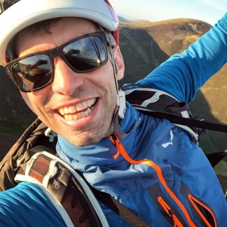 After a sunny day spent sitting in front of a computer, it felt extra good to get in a little evening run…