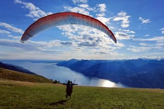 Evening flight on the Mighty Swift