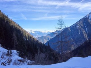 Beautiful day, touring up to Genepi with the wonderful Ali and Tom